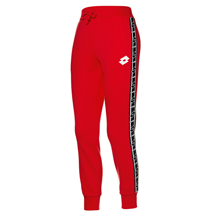 Lotto Athletica Classic Ii Rib Ft Jogging Mujer - Rojas - Colombia PLSVIUQ-80